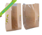Wholsale Eco牛皮纸包装可生物降解面包袋，带有透明窗口的食物